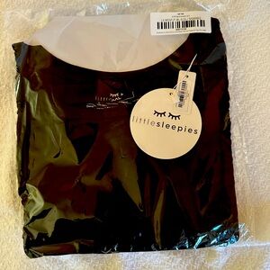 NIB Little Sleepies Black Men’s Short sleeve shirt
